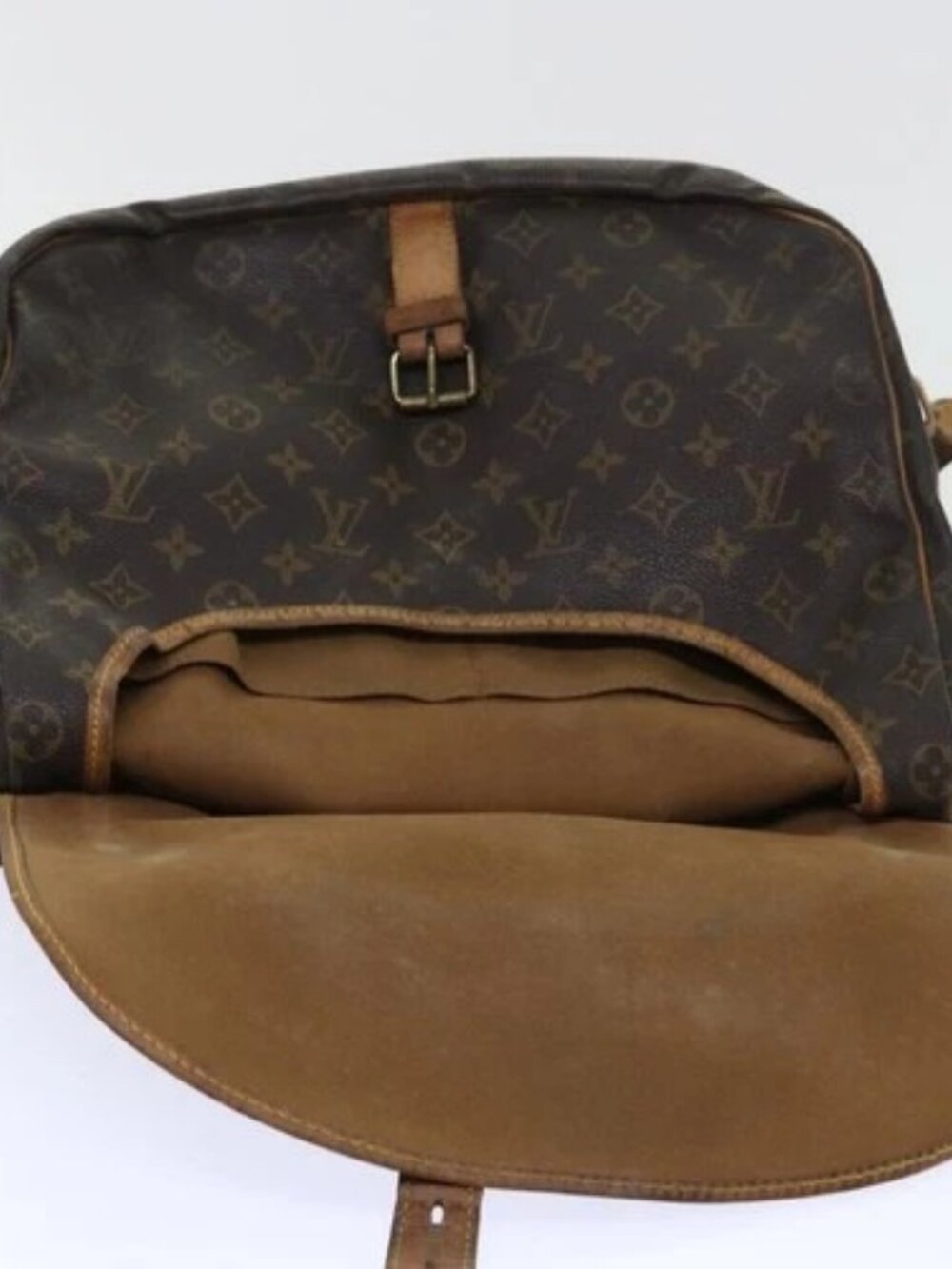 LOUIS VUITTON Monogram Saumur 35 Shoulder Bag - Picture 14 of 16